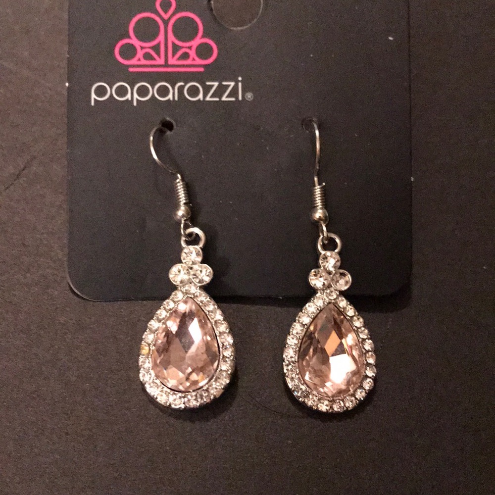 Champagne colored Teardrop Earrings